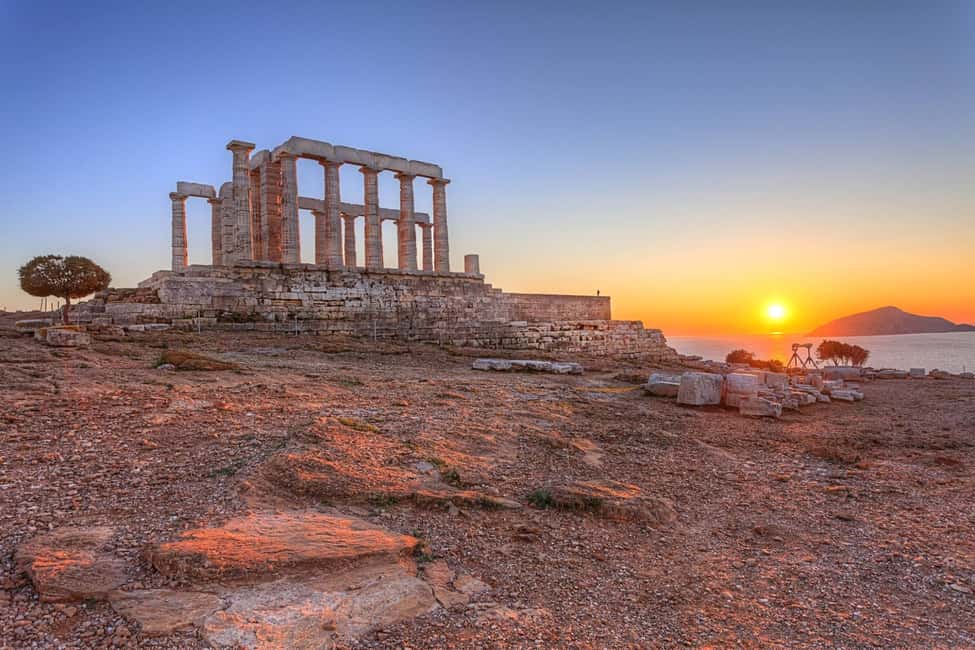 image n.1 of Athens: Cape Sounion &Temple of Poseidon Sunset Tour & Audio activity in Sounion, uploaded by supplier