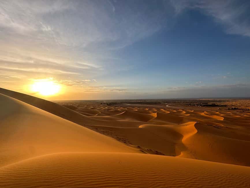 Image N°7 de Au départ de Fès : circuit de luxe de 3 jours dans le désert jusqu'à Marrakech via Merzouga activité à Aït-ben-Haddou, publiée par le prestataire