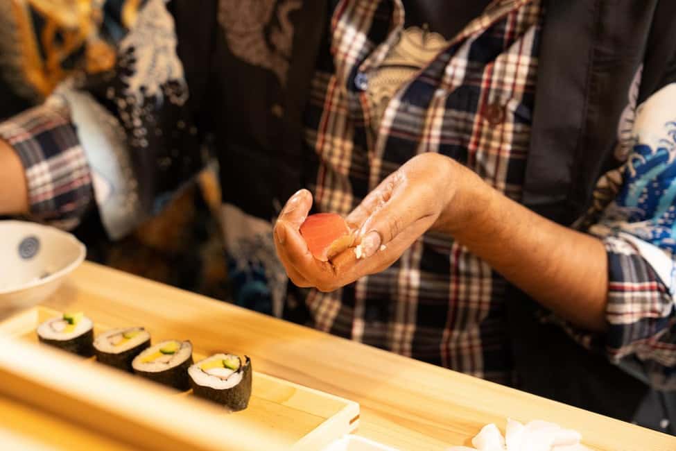 image n.35 of Tokyo: Sushi Making Class in a Happi Coat near a Famous Spot activity in Tokyo, uploaded by supplier