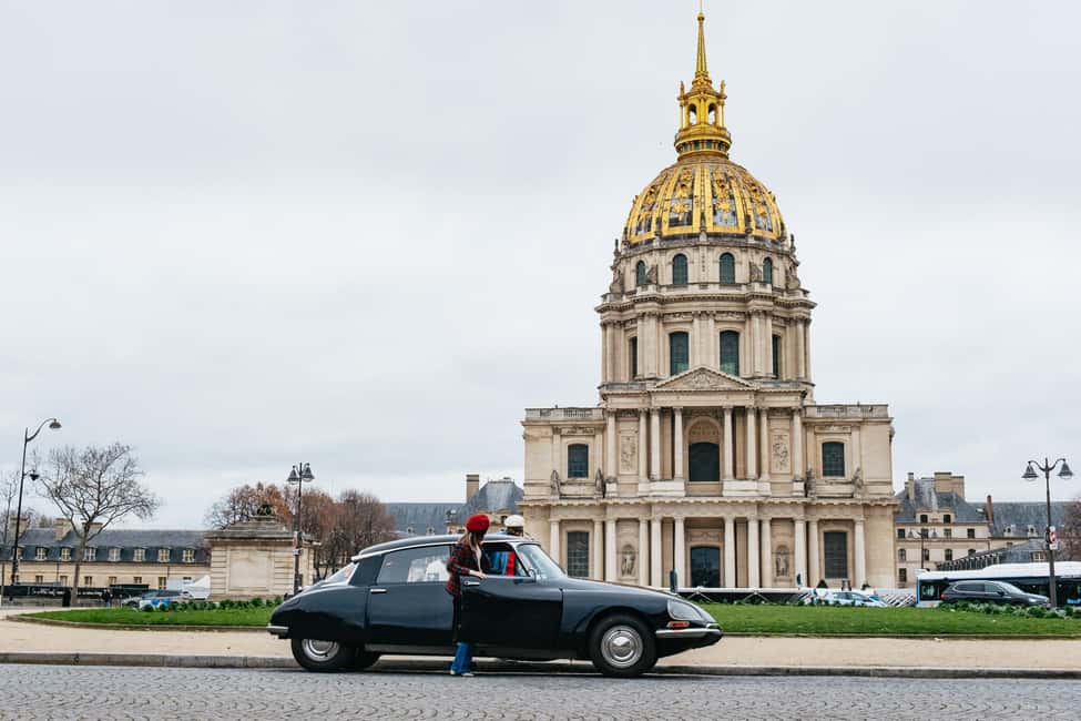 Immagine nº 4 di Parigi: Tour guidato privato della città a bordo di una Traction Avant o DS 21 attività a Parigi, caricata dal fornitore