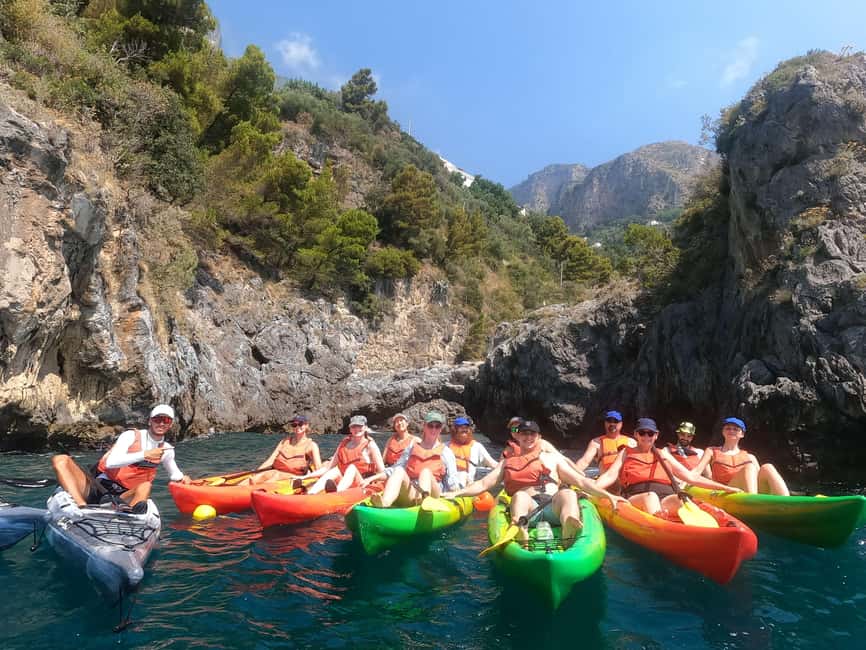 image n.15 of Amalfi Coast: Kayak & Snorkeling Tour, Caves & Hidden Beach activity in Conca dei Marini, uploaded by supplier