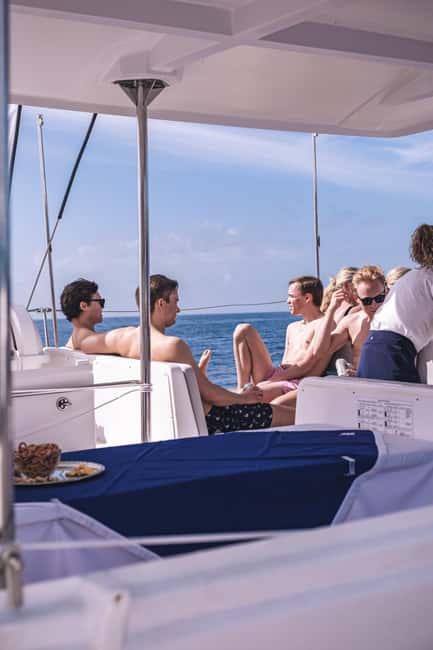 image n.5 of Gran Canaria: Catamaran tour with lunch on unspoiled beaches activity in Mogán, uploaded by supplier