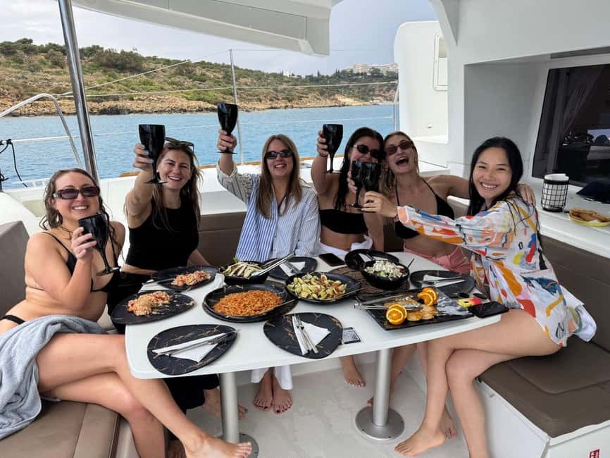 image n.12 of Athens: Catamaran Trip to Poseidon Temple with Meal & Drinks activity in Sounion, uploaded by supplier