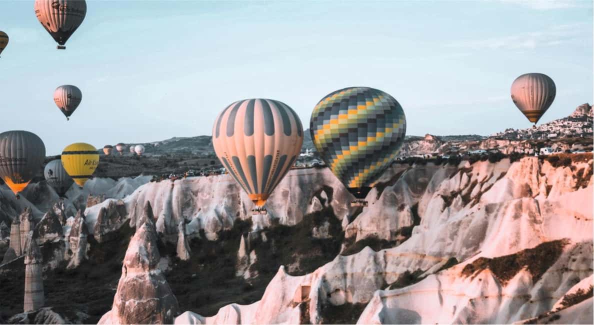 Image N°21 de Cappadoce : Vol en montgolfière à Goreme au-dessus des Fairychimneys activité à Göreme, publiée par le prestataire