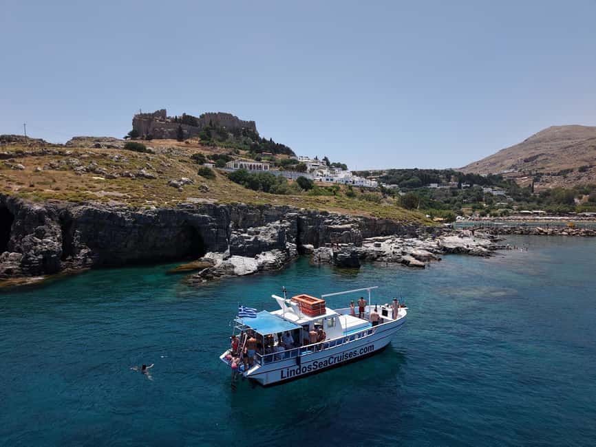 image n.12 of Lindos: Swim and Snorkel Boat Cruise with Drinks activity in South Aegean, uploaded by supplier
