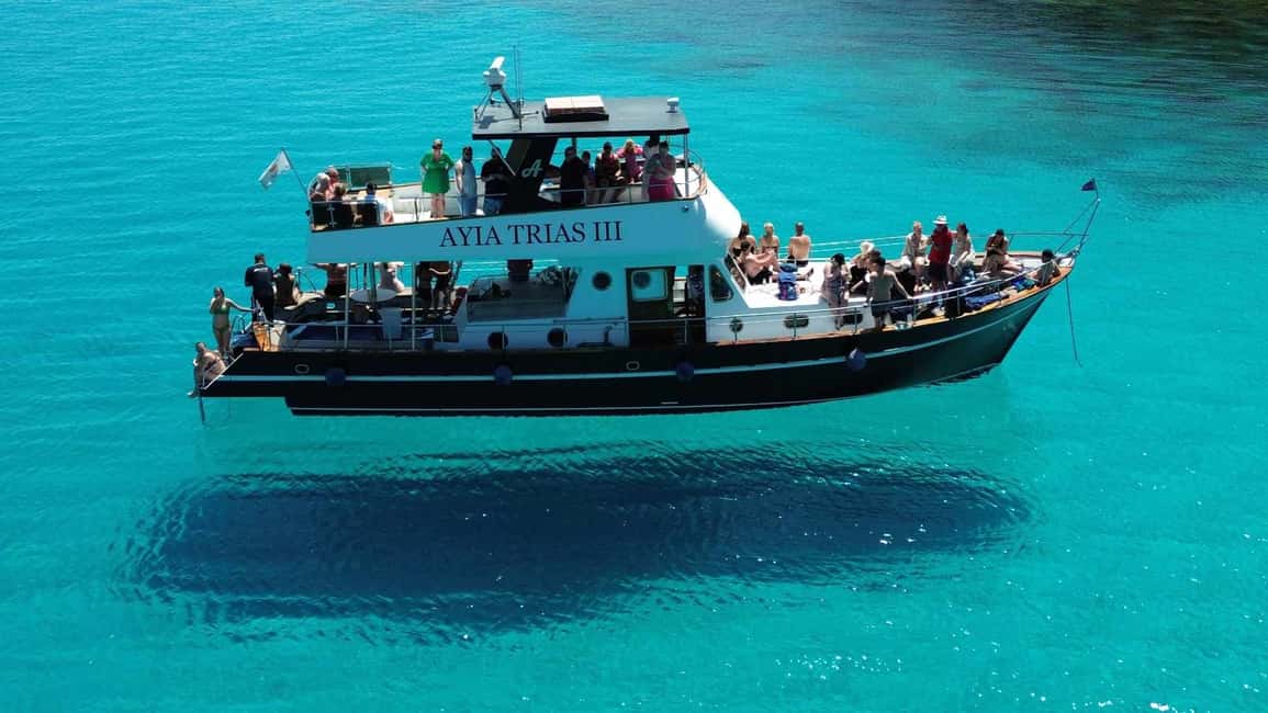bild nr.2 av Protaras: Lyxiga privata båtturer i den blå lagunen 3,5 timmar aktivitet i Ayia Napa, uppladdad av arrangören