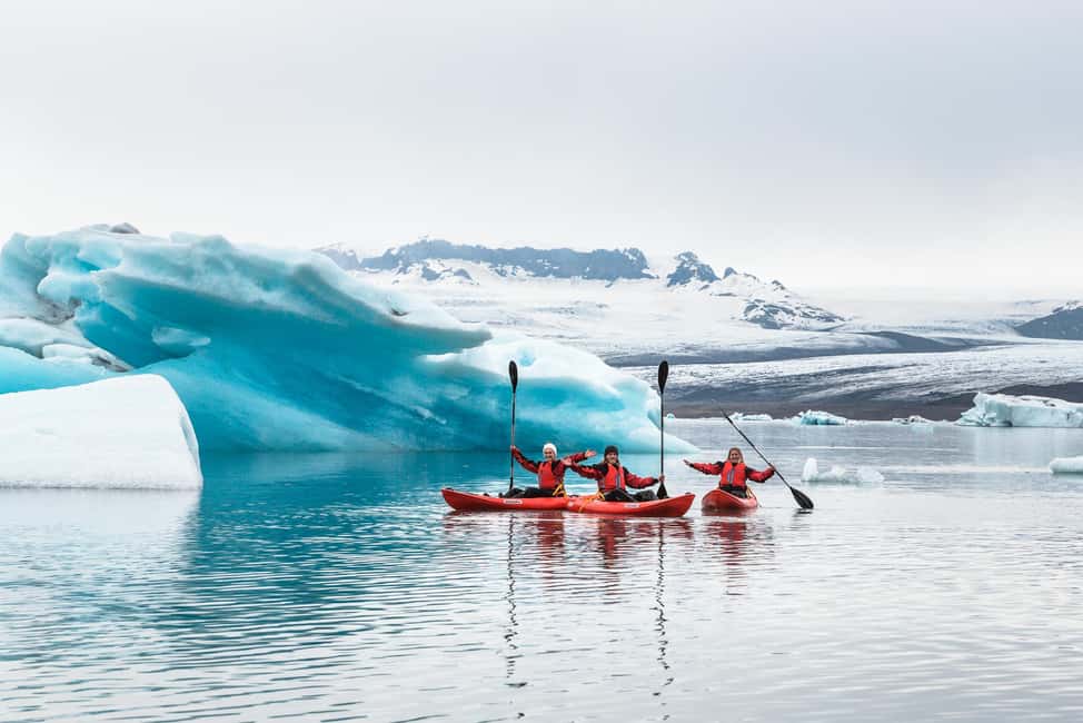 imagen n.º 4 de Excursión en kayak por la laguna glaciar Jökulsárlón actividad en Norðurland Eystra, subida por el proveedor