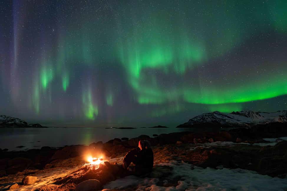 bild nr.14 av Tromsö: Aurora-tur med lägereld och professionella foton aktivitet i Tromsø, uppladdad av arrangören