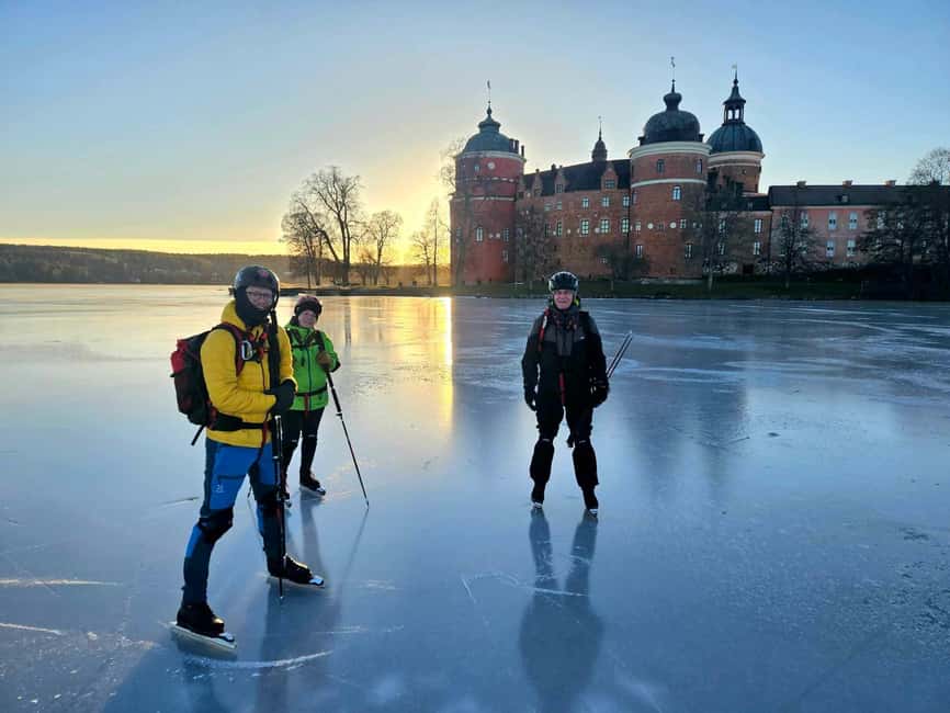 bild nr.4 av Stockholm: Nordisk skridskoåkning för nybörjare på en frusen sjö aktivitet i Stockholm, uppladdad av arrangören
