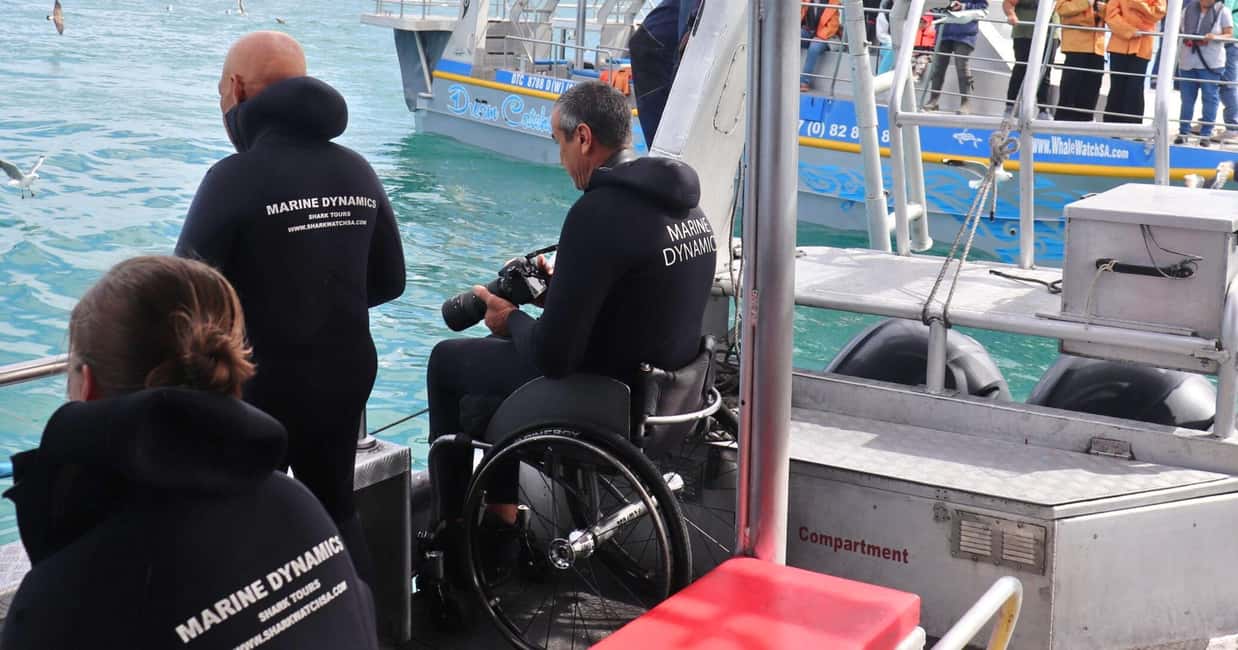 image n.9 of Cape Town: Gansbaai Eco-Friendly Shark Cage Diving Cruise activity in Cape Town, uploaded by supplier