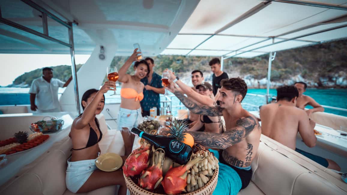 image n.29 of Phuket: Phi Phi, Maya, and Maiton by Luxury Yacht with Lunch activity in Gulf of Thailand, uploaded by supplier