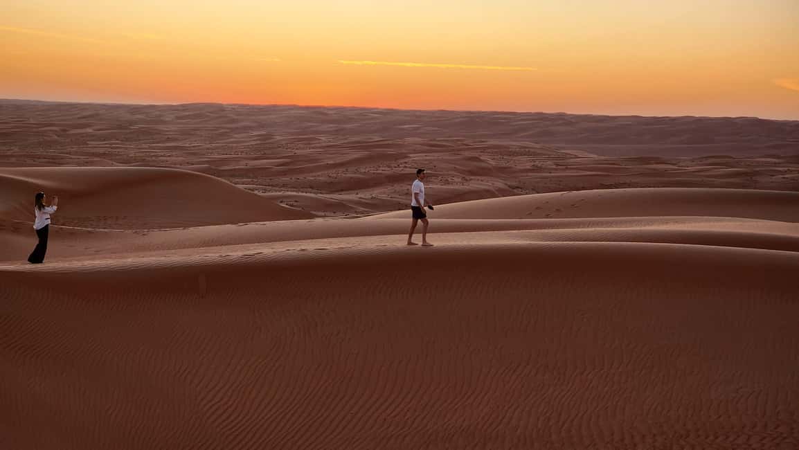 Immagine nº 11 di Tramonto nel deserto di Wahiba attività a Regione al-Sharqiyya, caricata dal fornitore