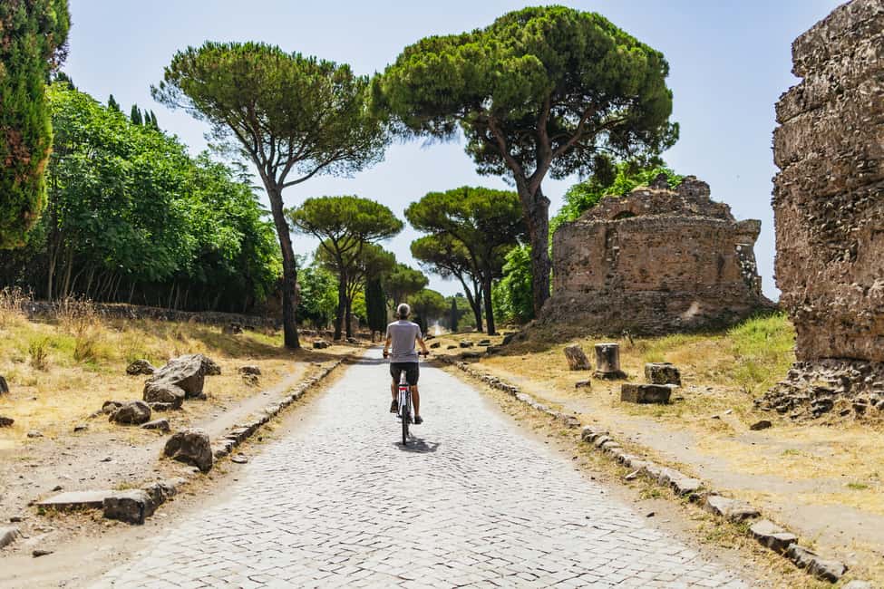 Bild Nr. 1 von Appia Antica: Ganztägiger Fahrradverleih mit anpassbaren Routen Aktivität in Rom, hochgeladen vom Anbieter
