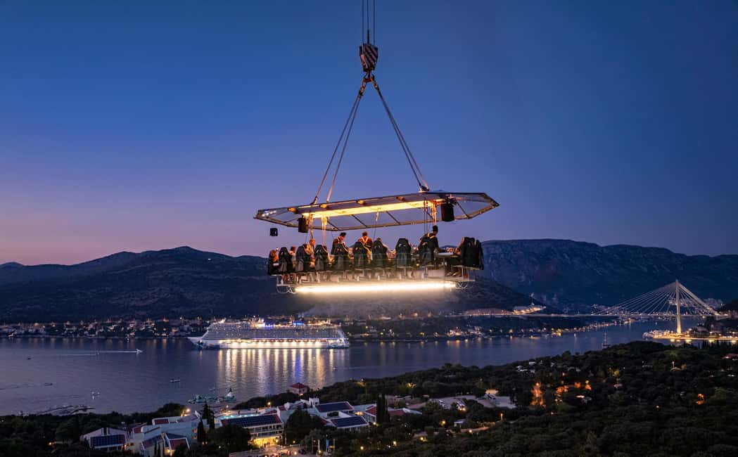 image n.9 of Dinner in the Sky Dubrovnik activity in Dubrovnik, uploaded by supplier