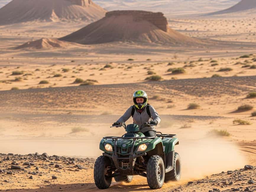 Immagine nº 3 di Marrakech: Tour in quad nel deserto di Agafay con cena-spettacolo attività a Marrakech, caricata dal fornitore