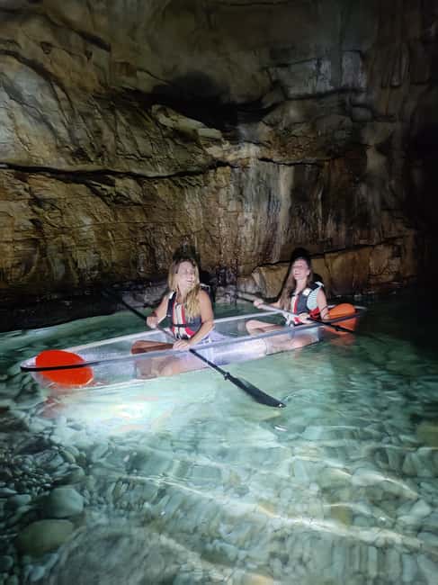billede nr.6 af aktiviteten Pula: Grotte solnedgang/aftentur i gennemsigtig kajak i Pula, uploadet af udbyder