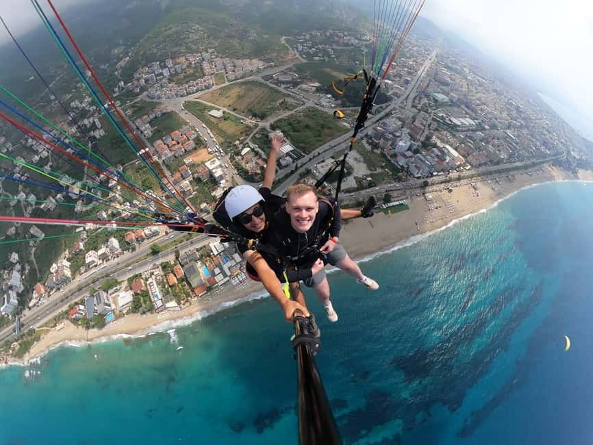 Alanya içindeki Alanya: Kleopatra Plajı'na Tandem Yamaç Paraşütü Uçuşu etkinliğinin tedarikçi tarafından yüklenen 7 no'lu görseli