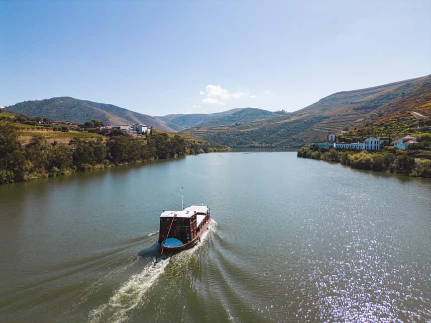 image n.5 of From Pinhão: Douro Valley Rabelo Boat Tour with Port Wine activity in Norte Region, uploaded by supplier