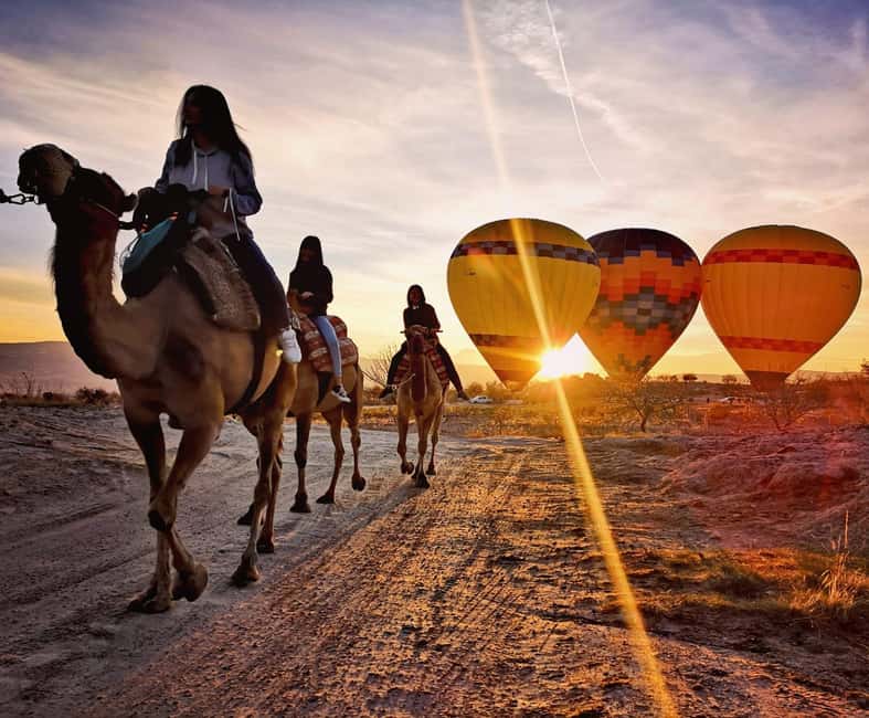 image n.5 of Sunrise and Sunset Camel Ride with Stunning Cappadocia Views activity in Cappadocia, uploaded by supplier