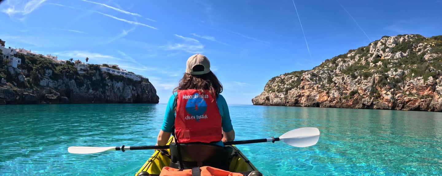 image n.1 of Cala en Porter: Menorca Caves Kayaking Tour & GoPro Photos activity in Balearic Islands, uploaded by supplier