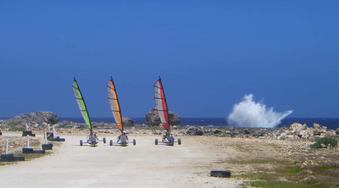afbeelding n.11 van Blokart Landsailing aan de kust van Caribisch Bonaire activiteit in Kralendijk, geüpload door aanbieder