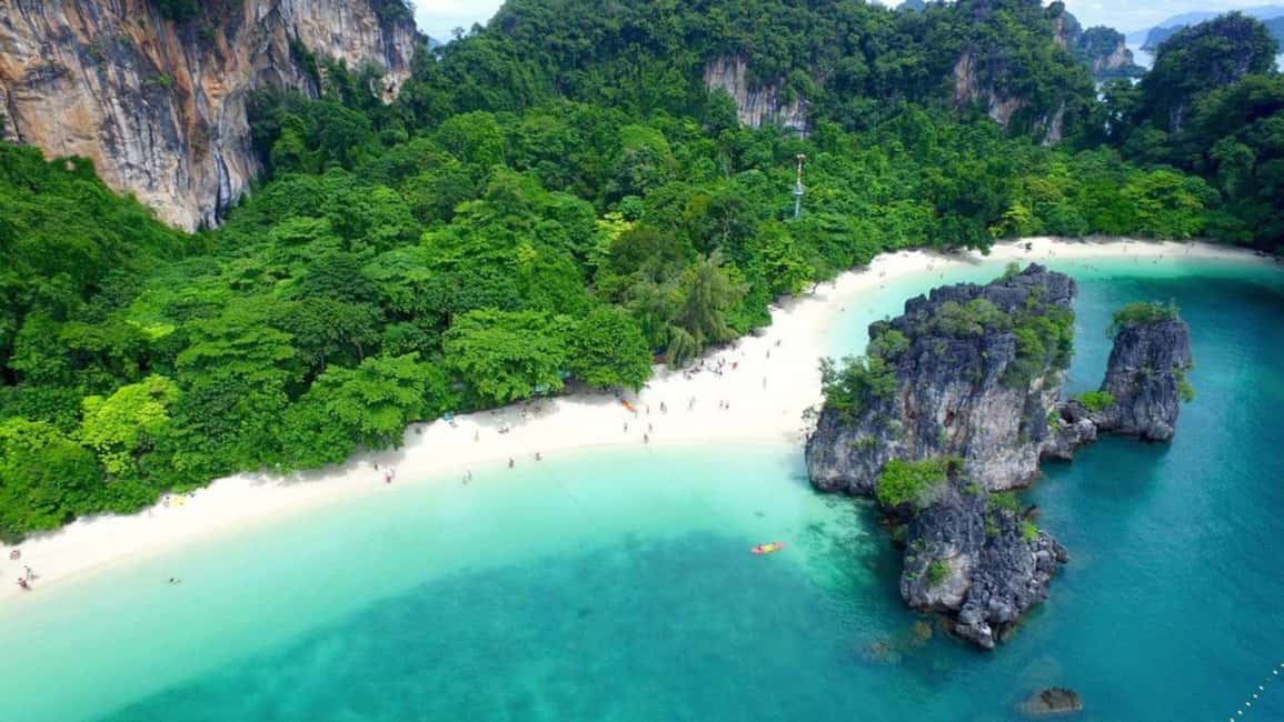Bild Nr. 1 von Krabi: Ganztagestour mit privatem Schnellbootcharter zu den Hong Islands Aktivität in Golf von Thailand, hochgeladen vom Anbieter