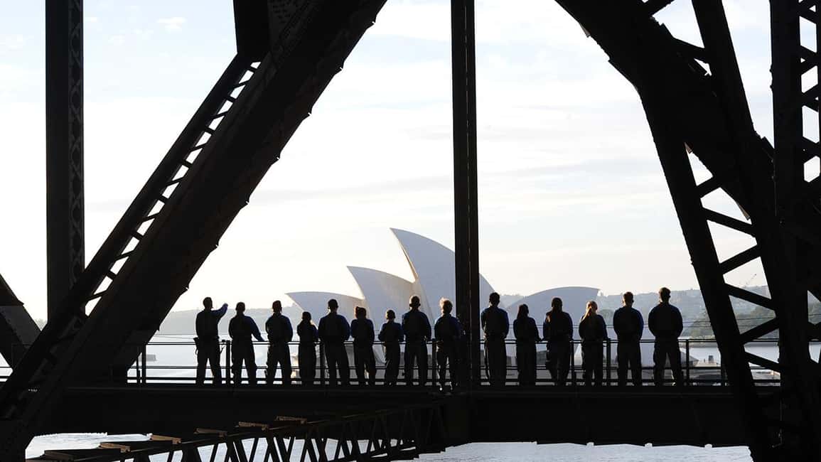 bild nr.2 av Sydney - guidning Guidad toppbestigning av Sydney Harbour Bridge på dagtid aktivitet i Sydney, uppladdad av arrangören
