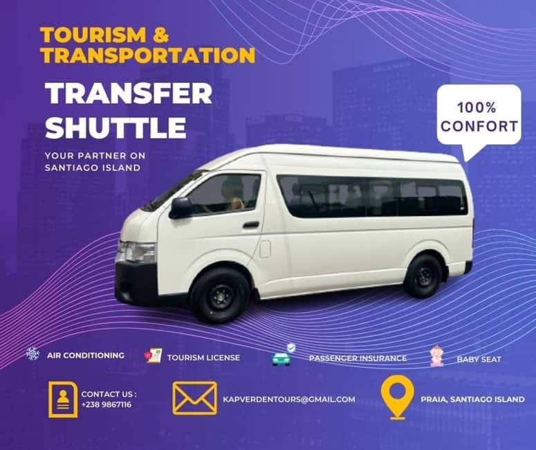 image n.5 of Praia: Airport and hotel transfers and taxi services activity in Praia, uploaded by supplier