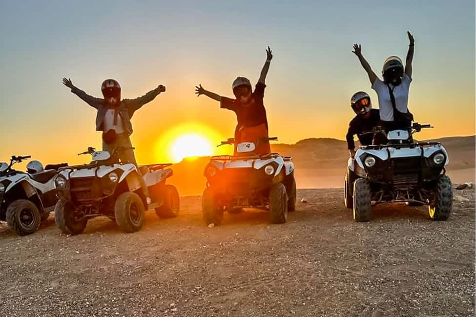 Immagine nº 7 di Fuga nel deserto di Agafay: Cena al tramonto e giro in quad/cammello attività a Marrakech, caricata dal fornitore