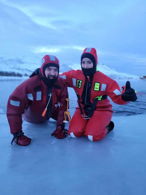 bild nr.7 av Tromsö: Arktisk fjord flyter i överlevnadsdräkt aktivitet i Tromsø, uppladdad av arrangören