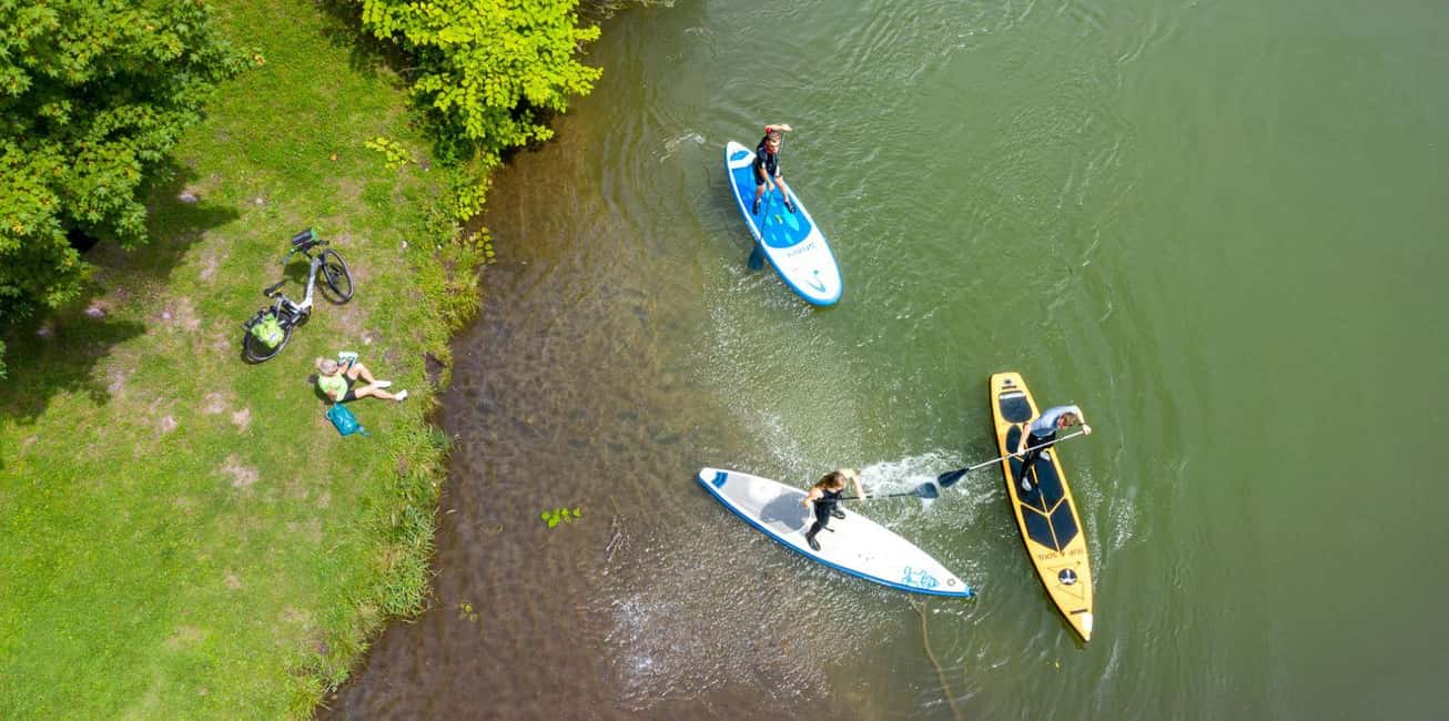 image n.2 of River Stand up Paddling Course 14 km St. Michael - Leoben activity in Graz, uploaded by supplier