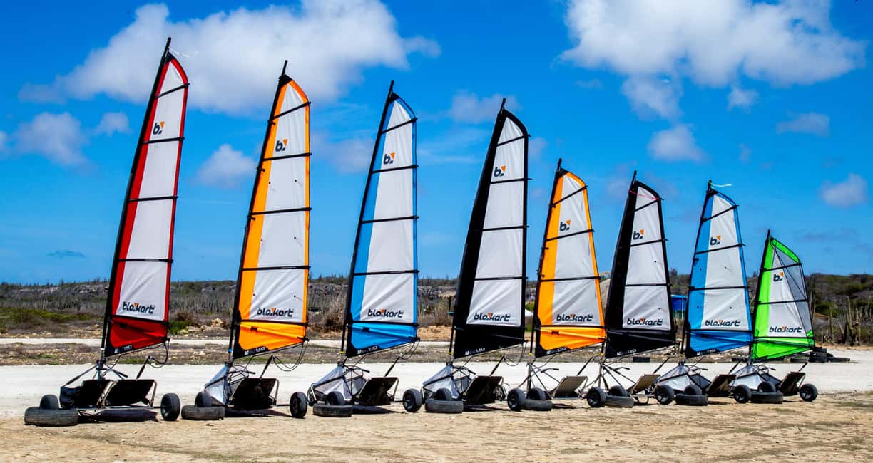 afbeelding n.2 van Blokart Landsailing aan de kust van Caribisch Bonaire activiteit in Kralendijk, geüpload door aanbieder