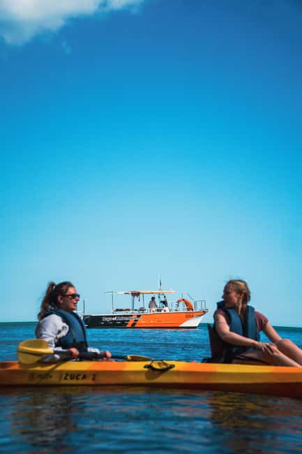 imagen n.º 1 de Desde Lagos: Excursión en kayak desde catamarán por las cuevas de Ponta da Piedade actividad en Lagos, Portugal, subida por el proveedor