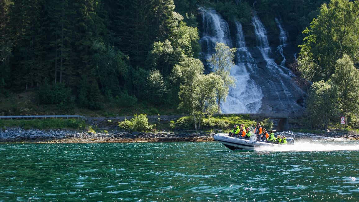 Immagine nº 1 di Olden: Tour in barca del Nordfjord con commento in diretta attività a Nordland Fylke, caricata dal fornitore