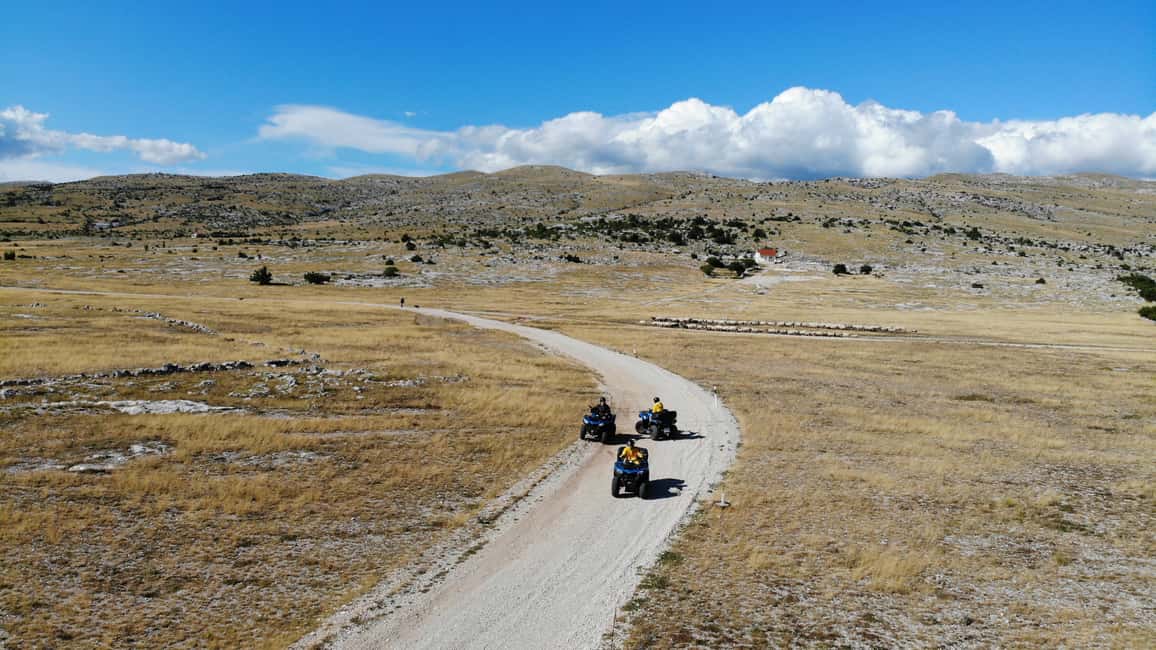 Image N°20 de Depuis Split : Aventure en quad dans le parc naturel de Dinara avec baignade activité à Split, publiée par le prestataire