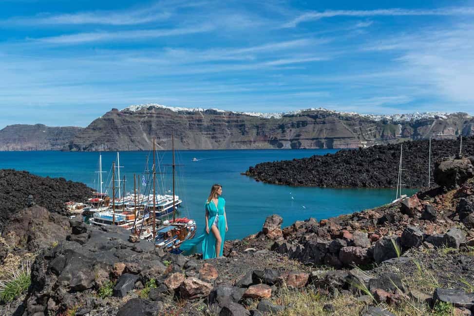 Immagine nº 18 di Porto di Santorini: Crociera al vulcano, alle sorgenti termali e a Thirassia attività a Fira, caricata dal fornitore