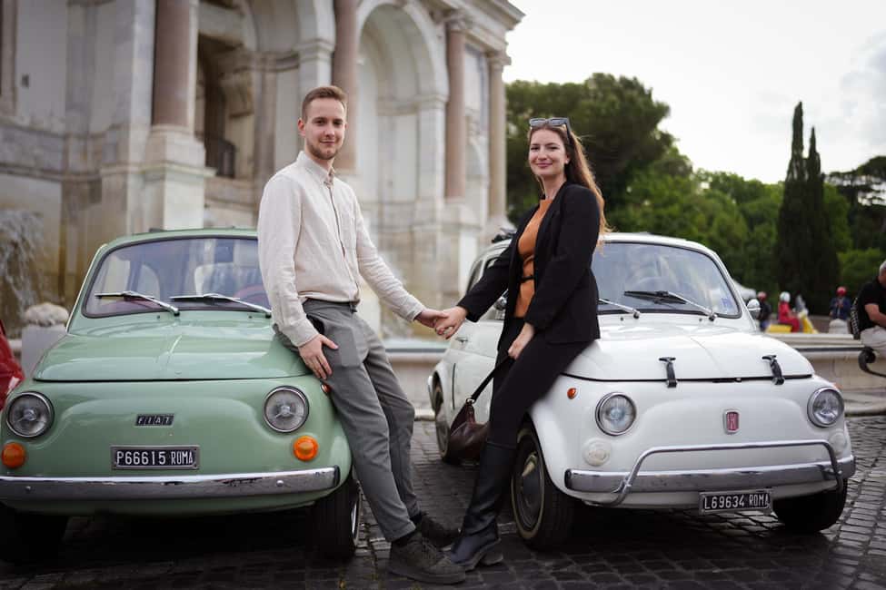 image n.6 of Rome: Vintage Fiat 500 Car Tour with Photographer activity in Rome, uploaded by supplier