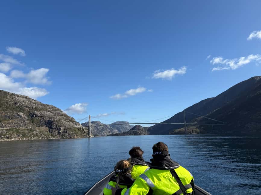 image n.1 of From Stavanger: Lysefjorden & Pulpit Rock Safari by RIB activity in Rogaland, uploaded by supplier