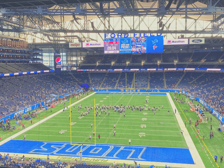 Bild Nr. 1 von Detroit: Footballspiel der Detroit Lions im Ford Field Aktivität in Detroit, hochgeladen vom Anbieter