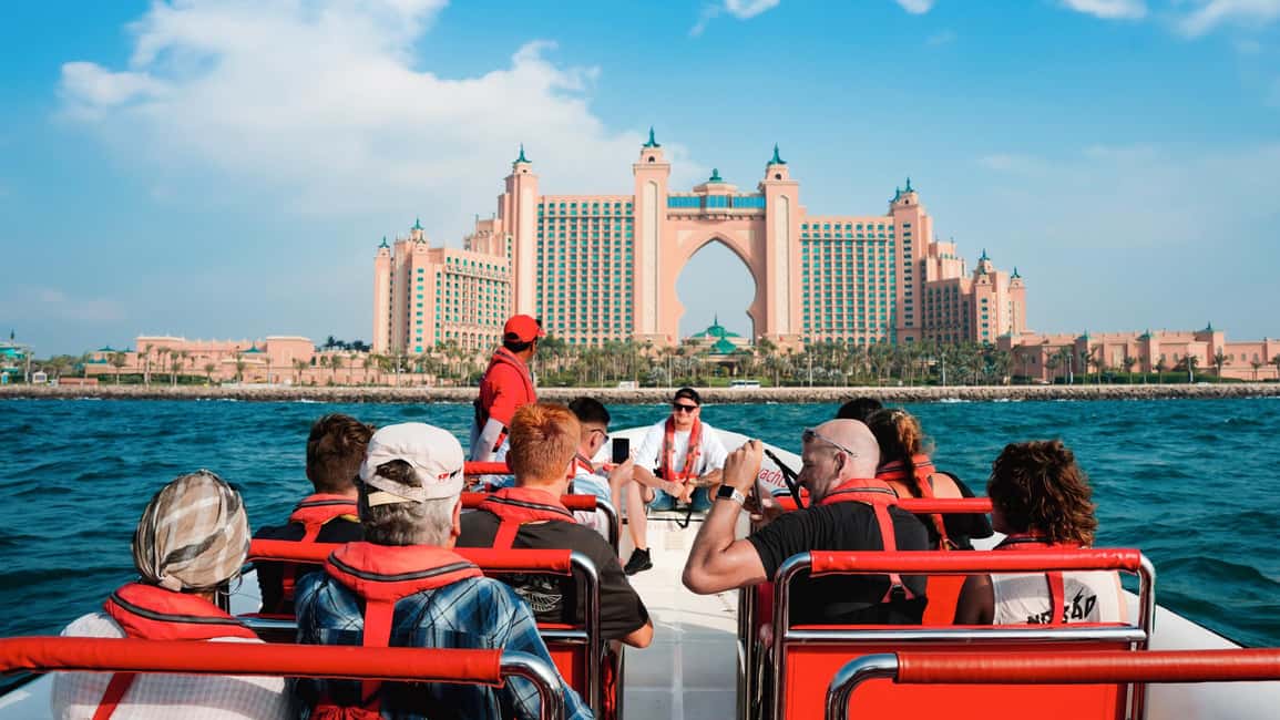 Bild Nr. 4 von Dubai: Marina, Atlantis, Palm & Burj Al Arab Speedboat Tour Aktivität in Dubai, hochgeladen vom Anbieter