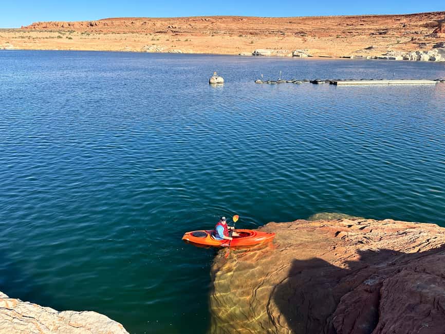 Image N°2 de Antelope Canyon Lac Powell : Randonnée guidée en kayak et randonnée pédestre activité à Arizona, publiée par le prestataire