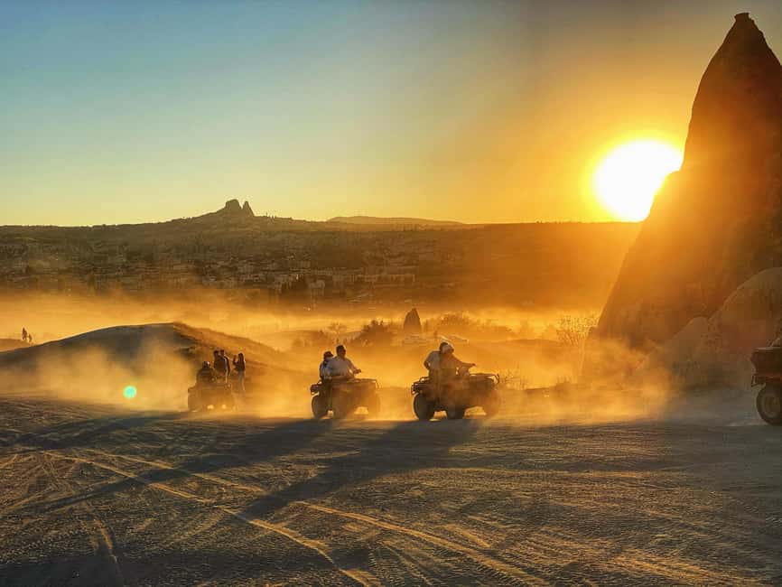Image N°2 de Excursion en quad au coucher du soleil en Cappadoce activité à Göreme, publiée par le prestataire