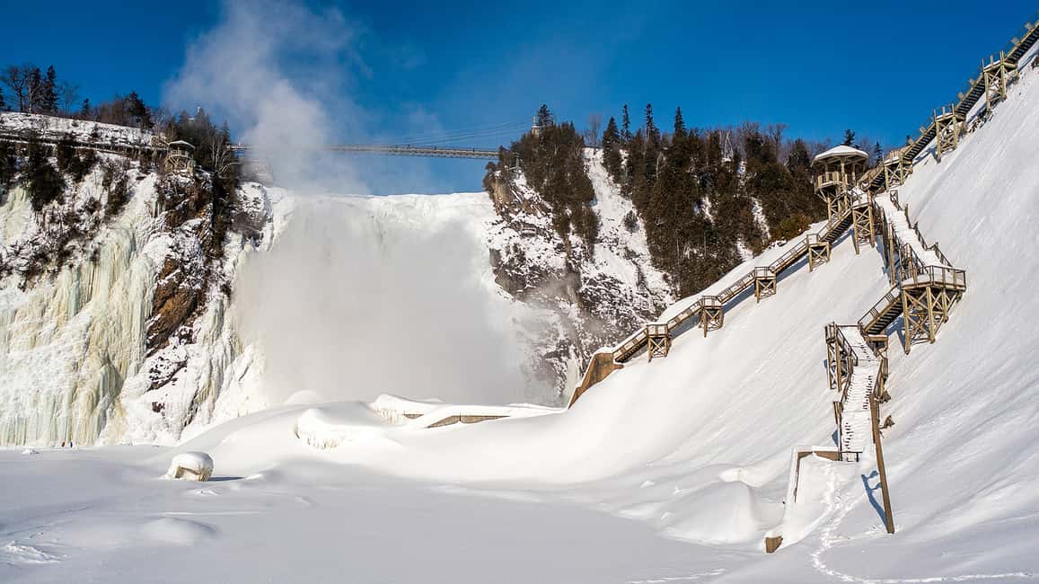 Image N°17 de Québec : Chute Montmorency avec téléphérique activité à Ville de Québec, publiée par le prestataire