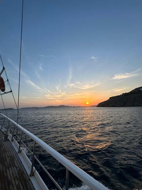 image n.15 of Mykonos: Sunset Boat Cruise with Light Dinner & Drinks activity in Cyclades, uploaded by supplier