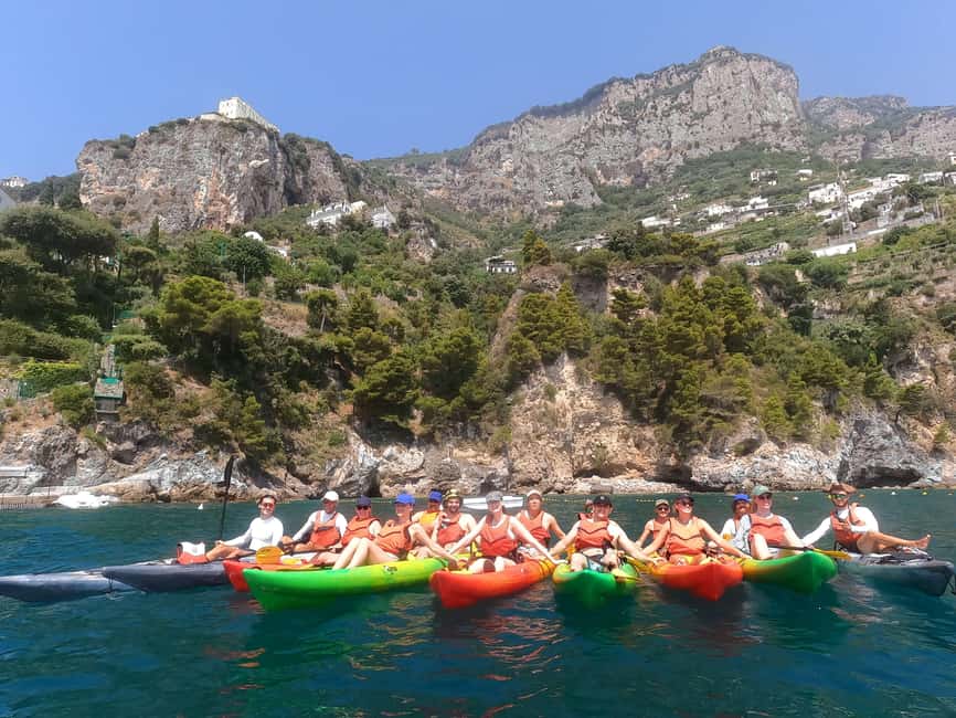 image n.16 of Amalfi Coast: Kayak & Snorkeling Tour, Caves & Hidden Beach activity in Conca dei Marini, uploaded by supplier