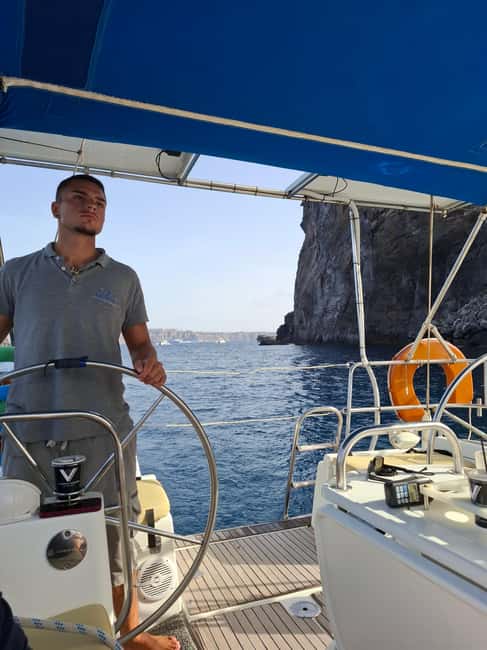 image n.18 of Santorini Caldera: Sunset Sailing Cruise with Meal activity in Vlichada, uploaded by supplier