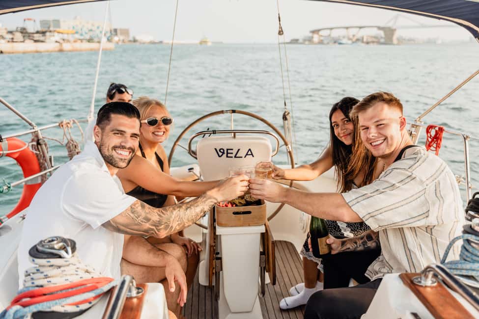 image n.9 of Barcelona: Sailing Tour with Young Local Captain & Drinks activity in Barcelona, uploaded by supplier