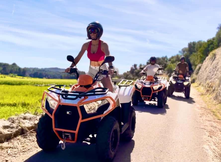 bild nr.1 av Mallorca: Fyrhjulingstur, snorkling och klipphoppning aktivitet i Palma de Mallorca, uppladdad av arrangören