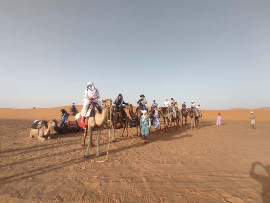 Image N°19 de Marrakech à Fès, circuit de 3 jours dans le désert à dos de chameau et en tente de luxe activité à Marrakech-Safi, publiée par le prestataire