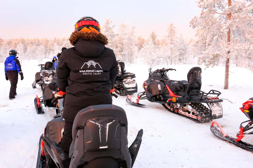 Bild Nr. 3 von Rovaniemi: Geführte Schneemobilfahrt durch die Wildnis Aktivität in Rovaniemi, hochgeladen vom Anbieter